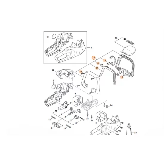 STIHL  Uchwyt ramieniowy 4521 790 1202